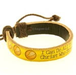 Basketball Bracelet (I Can Do All Things)