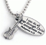 Electric Guitar Necklace (I Can Do All Things)