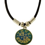 True Love Waits Necklace Circle Mood Color Changing