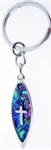 Surfboard Cross Keychain