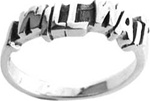 I Will Wait Purity Ring (Block Letter)