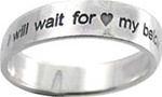 I Will Wait For My Beloved Ring (Two Hearts)