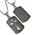 Man of God / 1 Timothy 6:11 (Black Shield Cross)