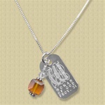 November Birthstone Necklace / Proverbs 31