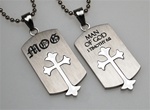 Man Of God (Old English Shield Cross/Silver)