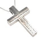 I Know /  Jeremiah. 29:11 (Iron Cross Necklace/Women)